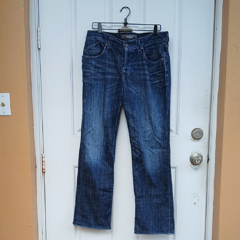 ROCK & REPUBLIC Button Fly Denim Jeans Sz 33